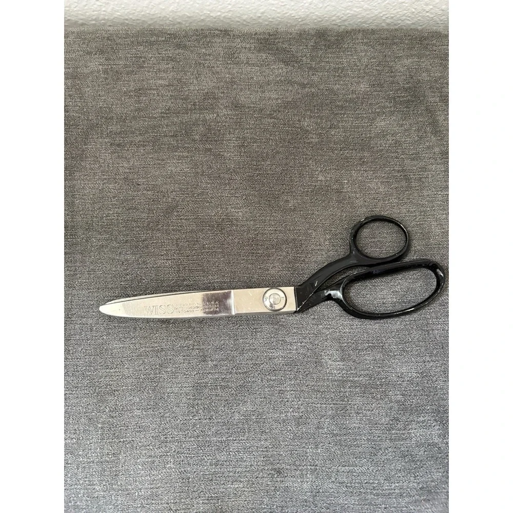 Vintage‎ WISS SHEARS SCISSORS 1970408-2286874 Zig Zag USA Pinking Sewing Crafts